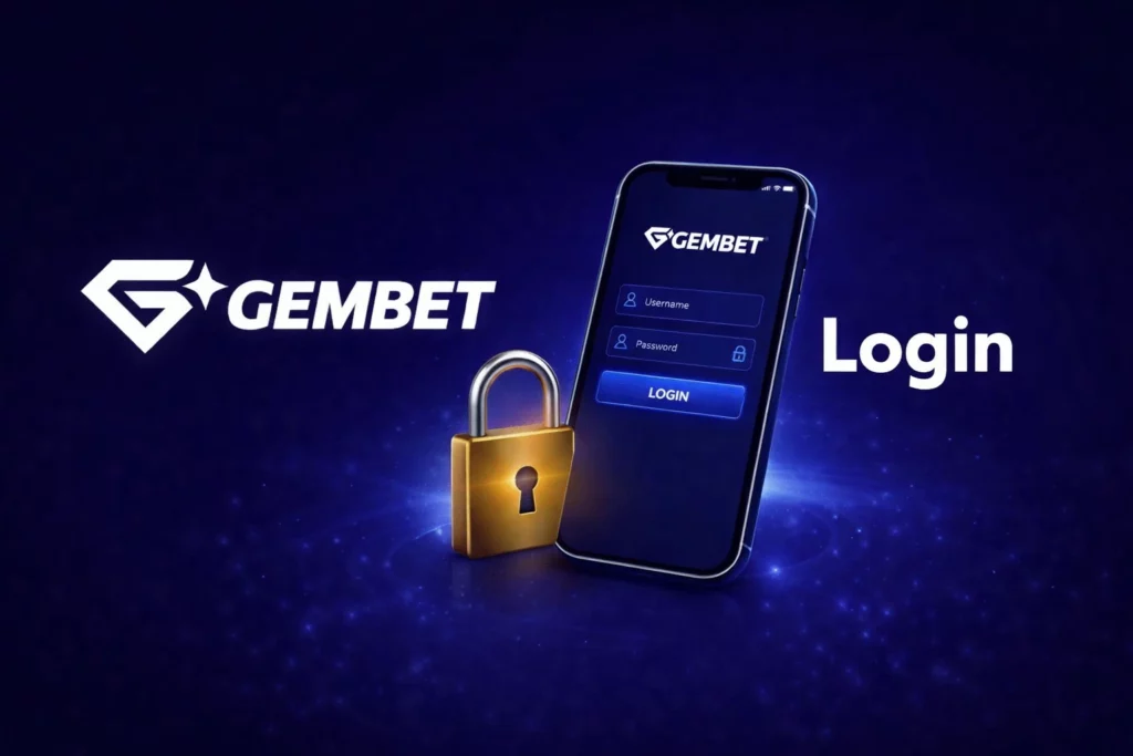 Gembet login steps