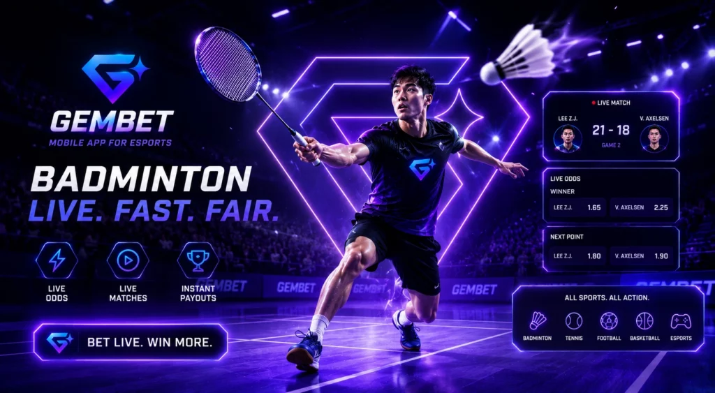 Gembet badminton live